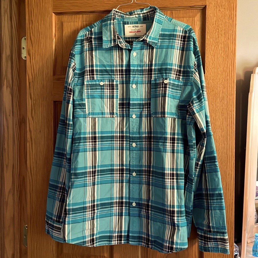 Mens long sleeve dress shirt